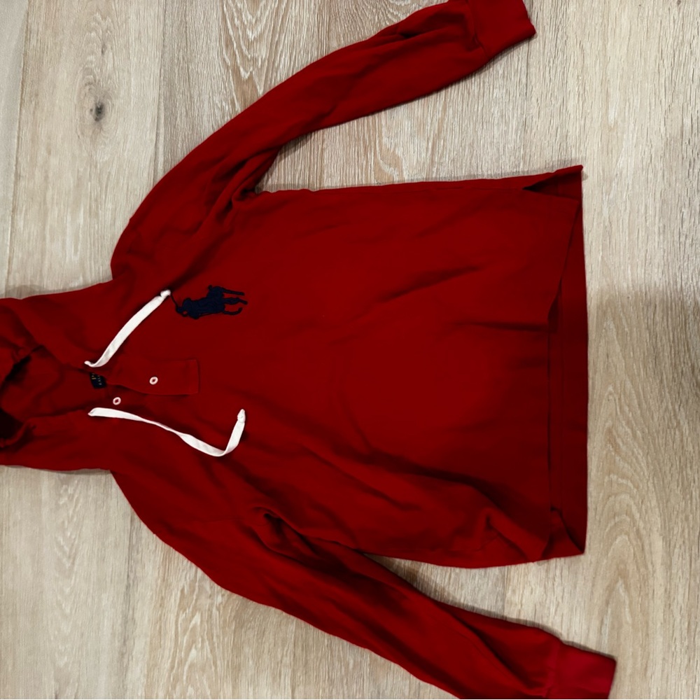 Ralph Lauren Red Hoodie